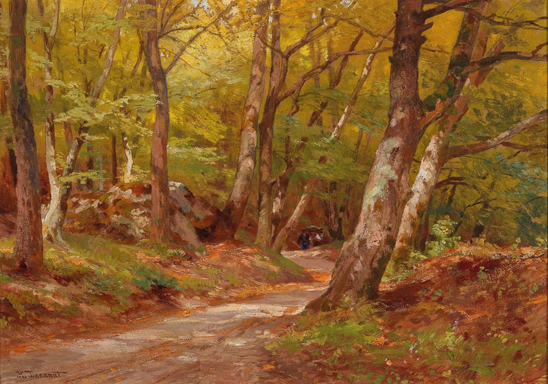 Der Weg im Wald - Hugo Darnaut