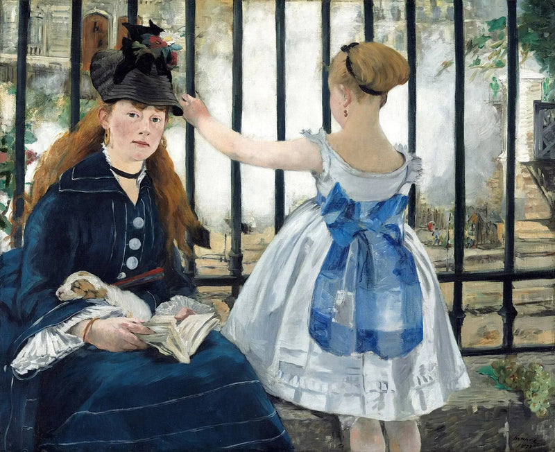 Die Eisenbahn - Édouard Manet