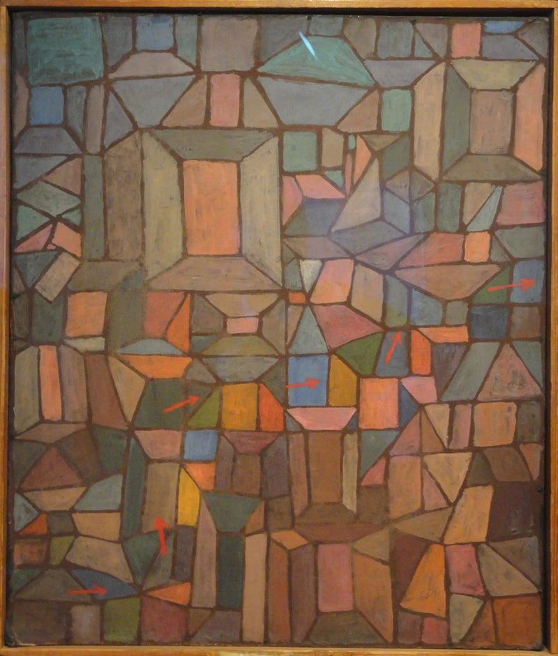 Der Weg zur Zitadelle - Paul Klee