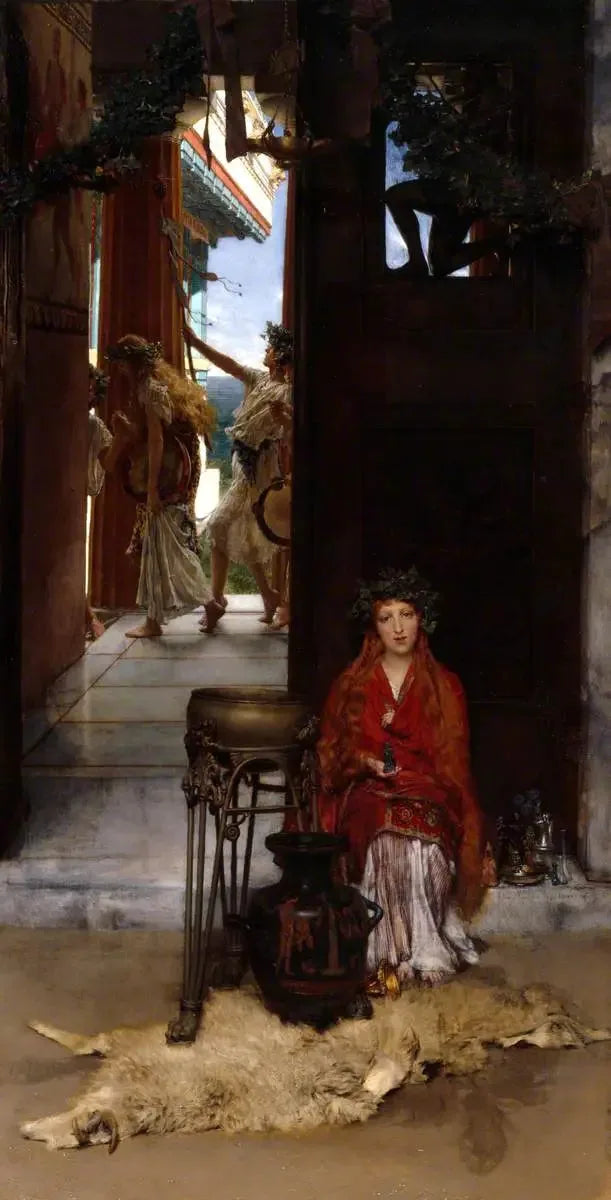 Der Weg des Tempels - Lawrence Alma-Tadema