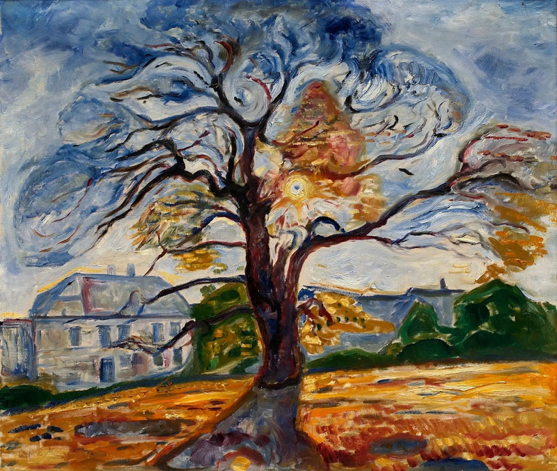 Die Eiche - Edvard Munch