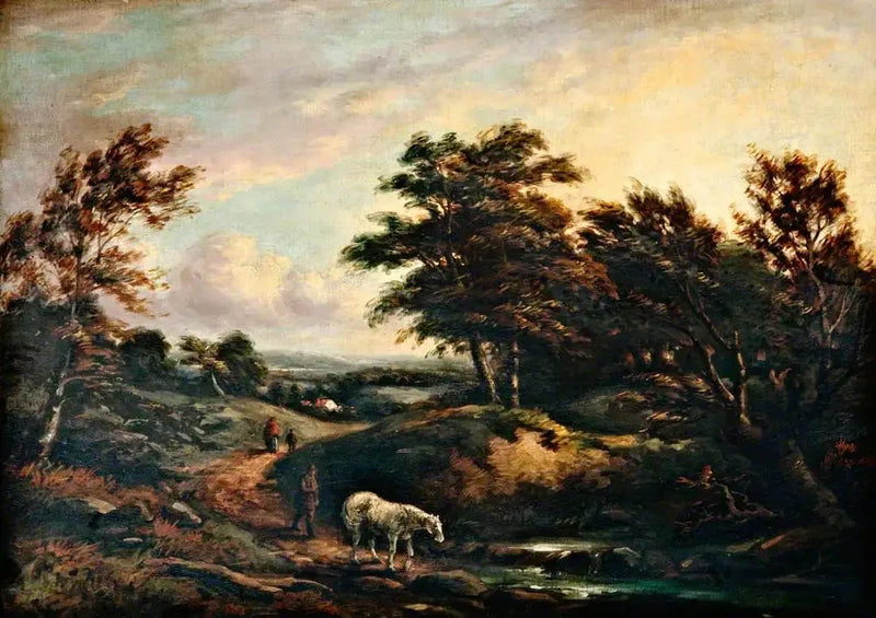 Das weiße Pferd - Thomas Gainsborough
