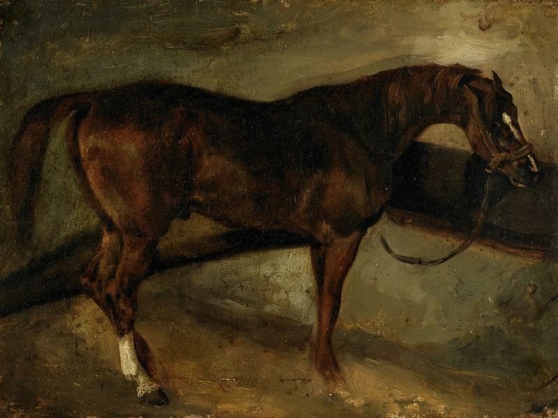 Das braune Pferd - Théodore Géricault