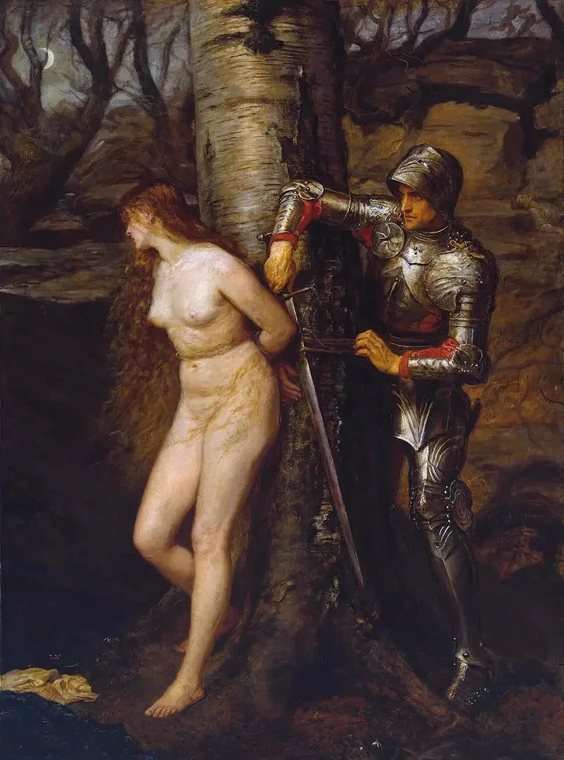 Der streitende Ritter - John Everett Millais