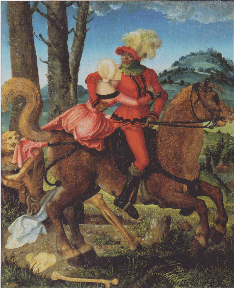 Der Ritter, das junge Mädchen und der Tod - Hans Baldung Grien