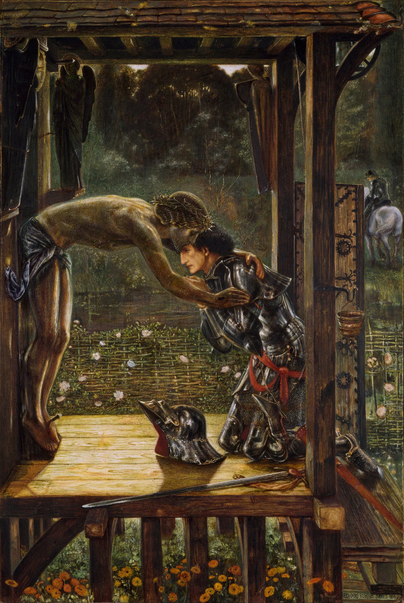 Der barmherzige Ritter - Edward Burne-Jones