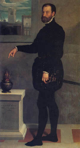 Der Ritter Pietro Secco Suardo - Giovanni Battista Moroni