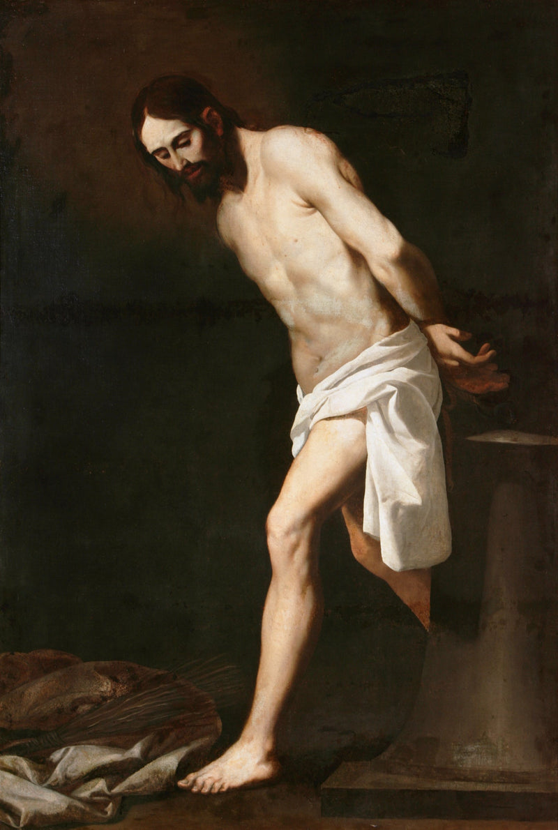 Christus an der Säule - Francisco de Zurbarán