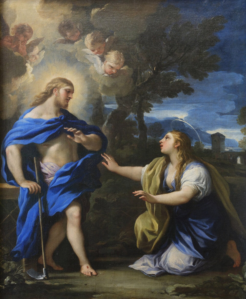 Christus erscheint bei Maria Magdalena - Luca Giordano