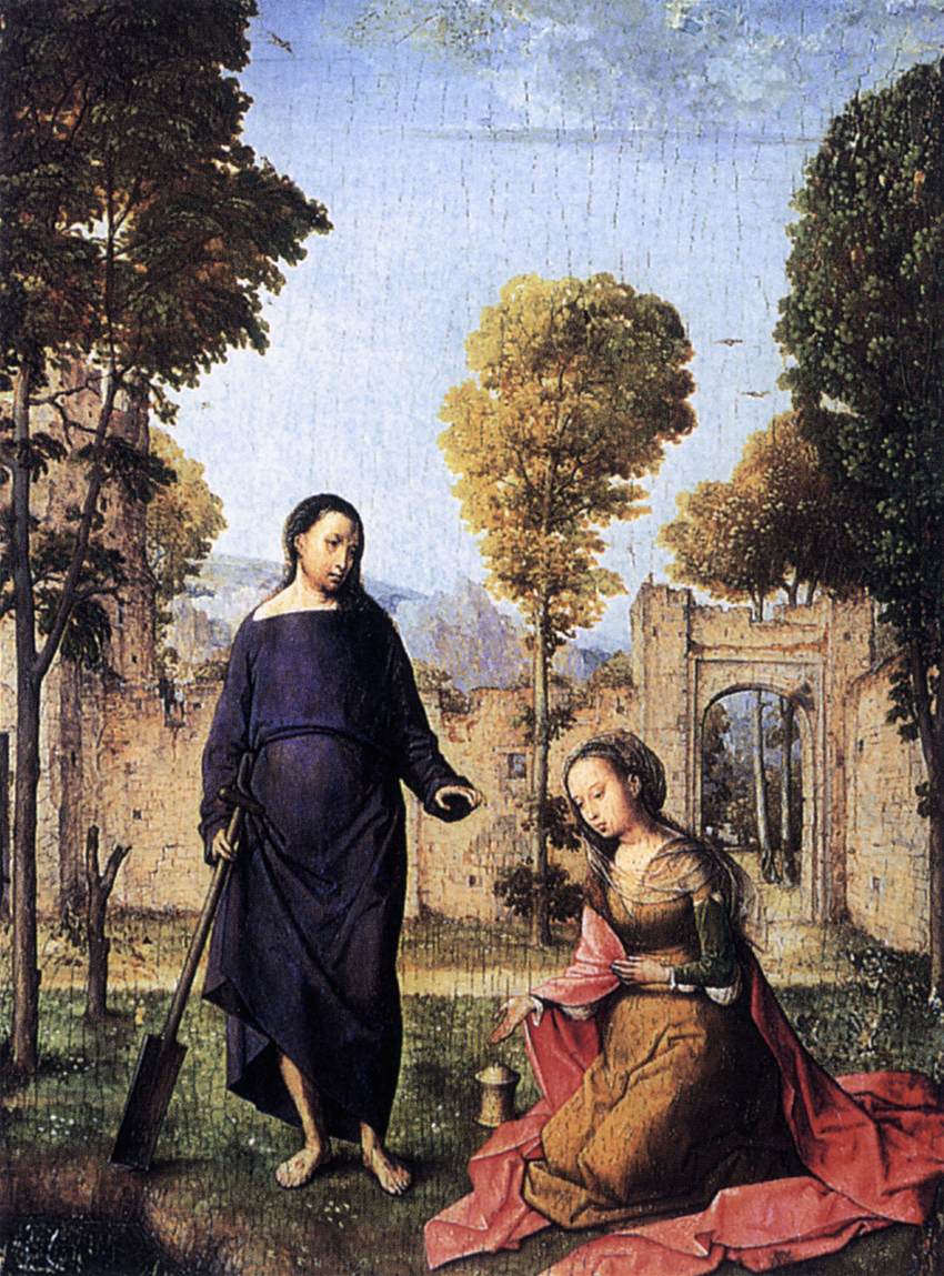 Le Christ apparaissant à Marie-Madeleine - Juan de Flandes - Alpha Reproduction