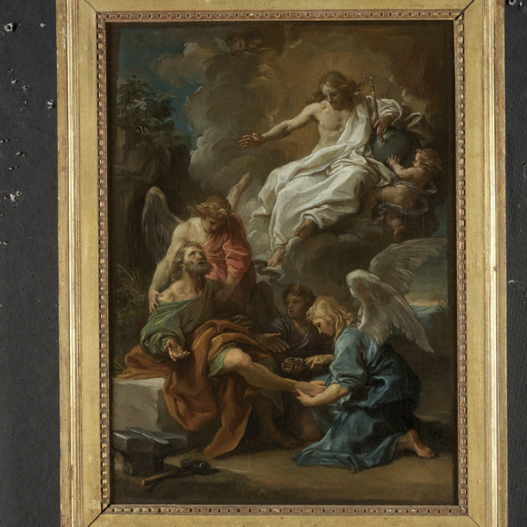 Christus erscheint bei Sankt Ampelius - Pompeo Batoni