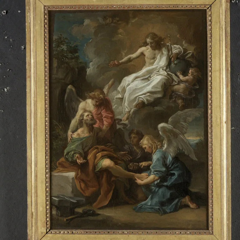 Christus erscheint bei Sankt Ampelius - Pompeo Batoni