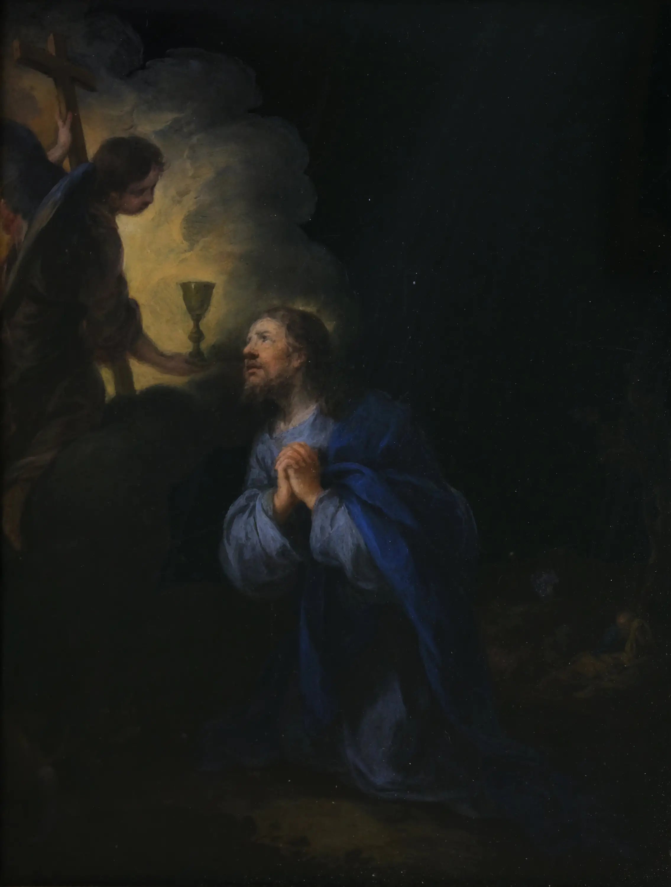 Le Christ au jardin des Oliviers - Bartolomé Esteban Murillo image 1 tableau peint à l’huile sur toile
