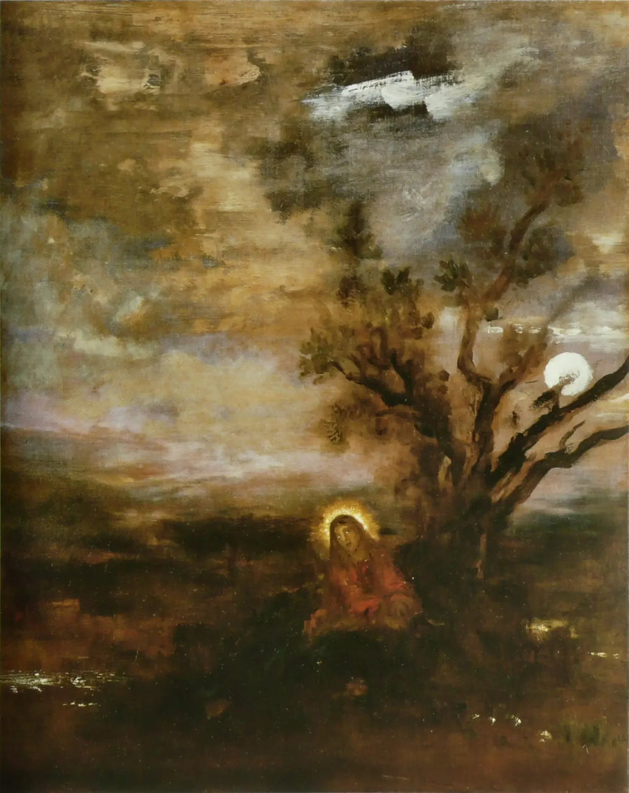 Der Christus im Garten Gethsemane - Gustave Moreau