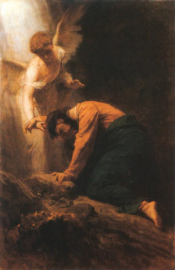 Le Christ au Jardin des Oliviers - Gyula Benczúr