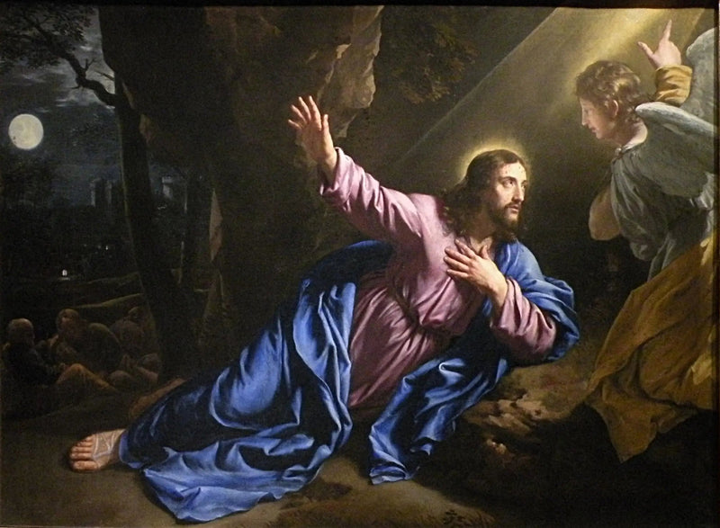 Der Christus im Garten Gethsemane - Philippe de Champaigne