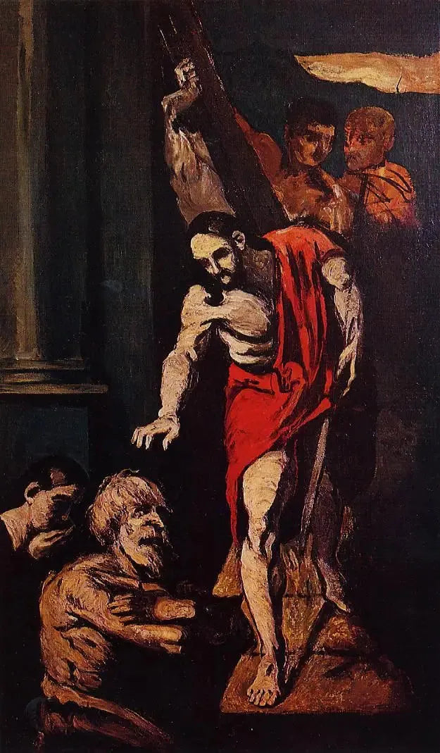 Der Christus in den Limbus - Paul Cézanne