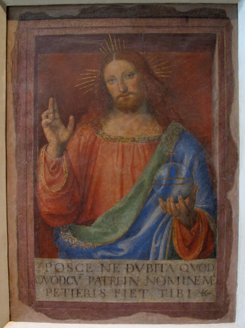Der segnende Christus - Bernardino Luini