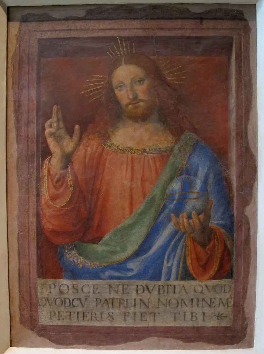 Der segnende Christus - Bernardino Luini