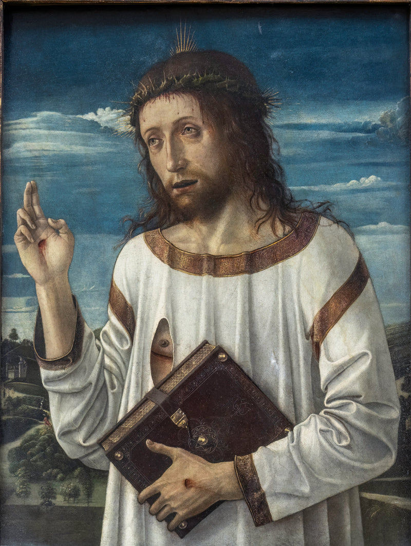 Der segnende Christus - Giovanni Bellini