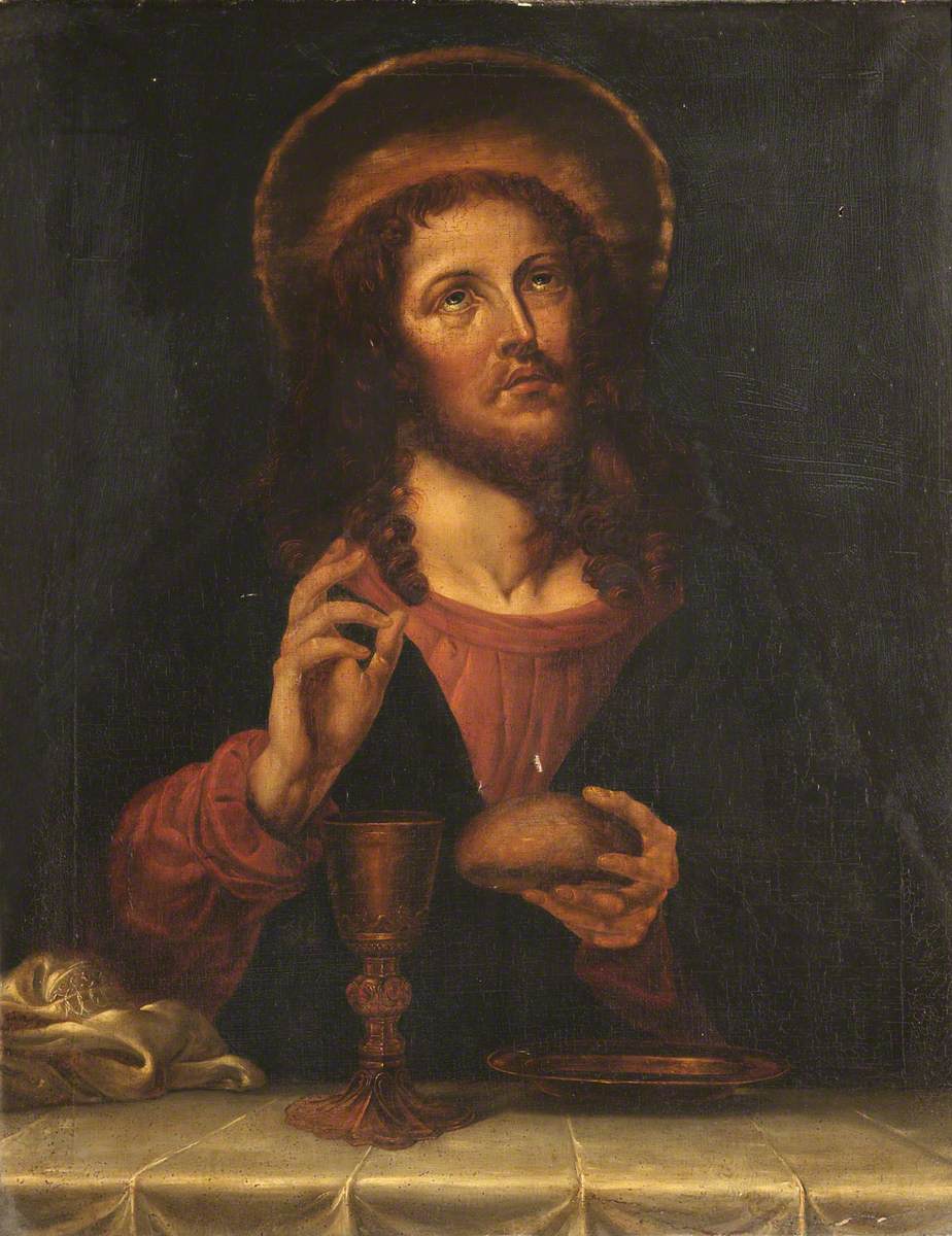 Le Christ bénissant les sacrements - Carlo Dolci - Alpha Reproduction