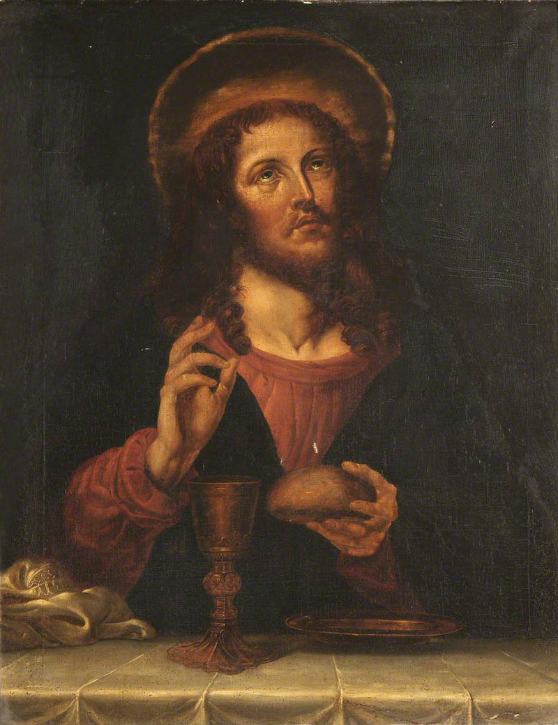 Der Christus, der die Sakramente segnet - Carlo Dolci
