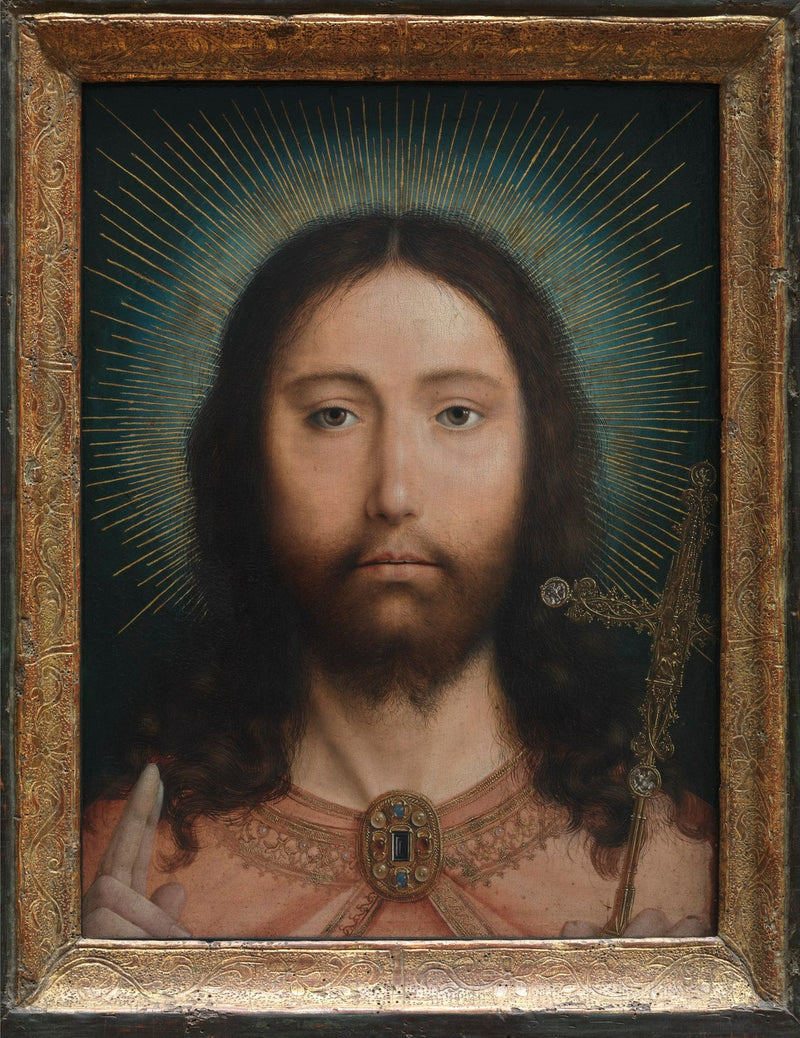 Das Christus als Salvator Mundi - Quentin Metsys