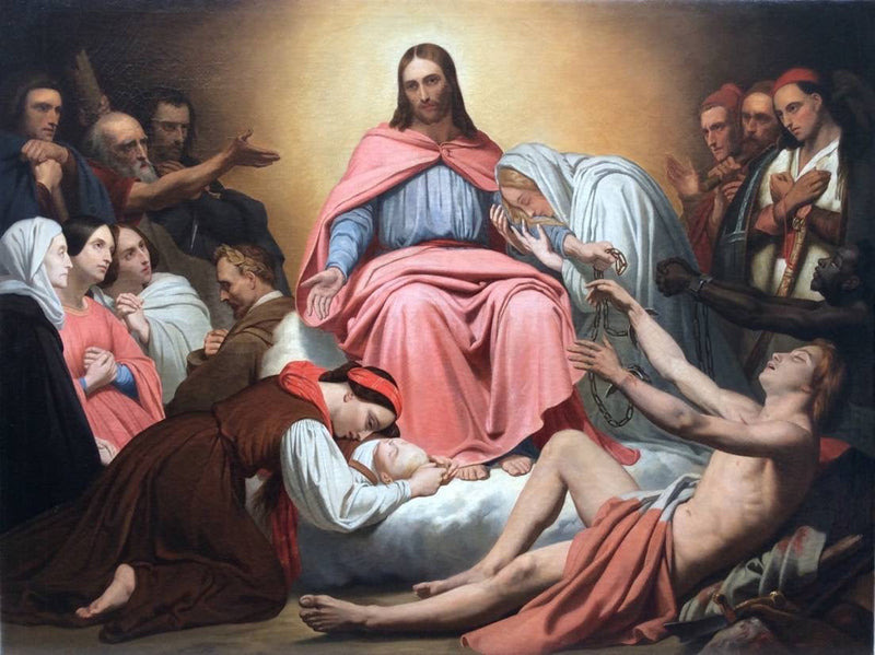 Der tröstende Christus - Ary Scheffer