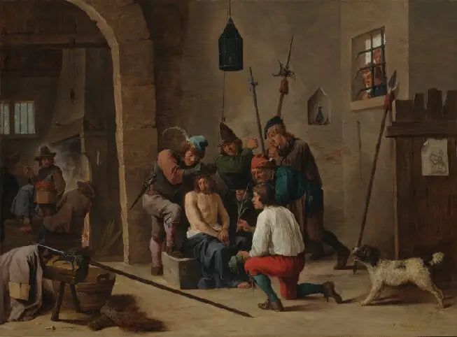 Der gekrönte Christus mit Dornen - David Teniers der Jüngere