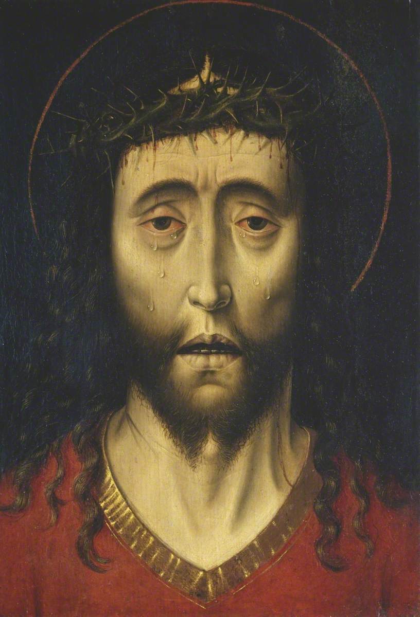 Le Christ couronné d'épines - Dirk Bouts image 1 reproduction artisanale de tableau
