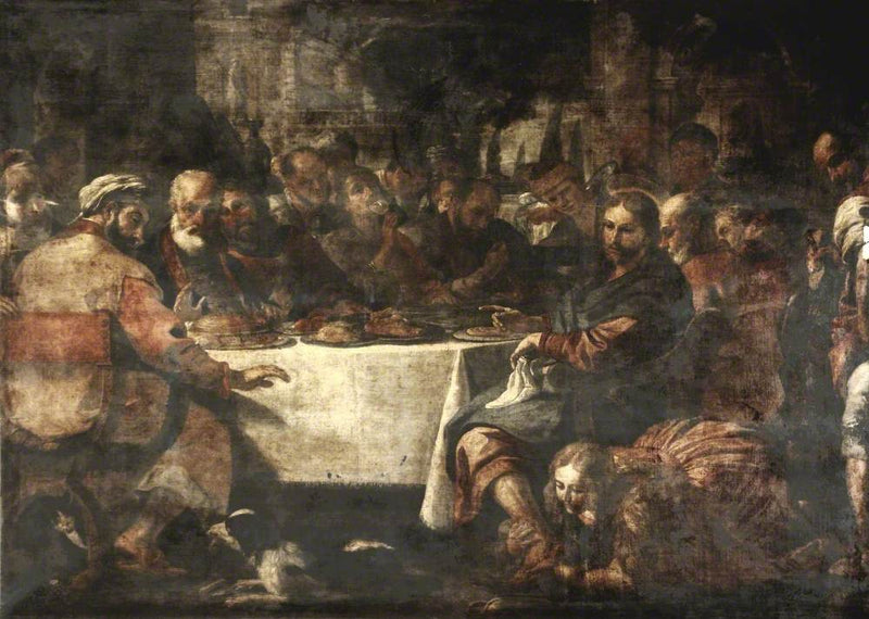 Der Christus im Haus des Simon - Mattia Preti