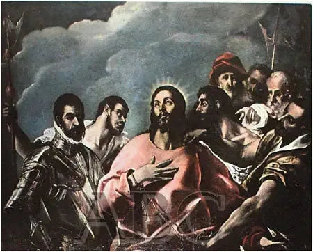 Der Christus entkleidet seiner Kleider - El Greco