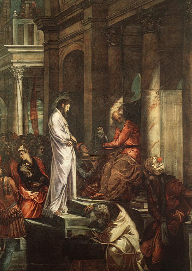 Christus vor Pilatus - Jacopo Tintoretto