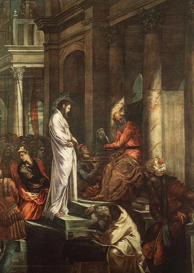 Christus vor Pilatus - Jacopo Tintoretto
