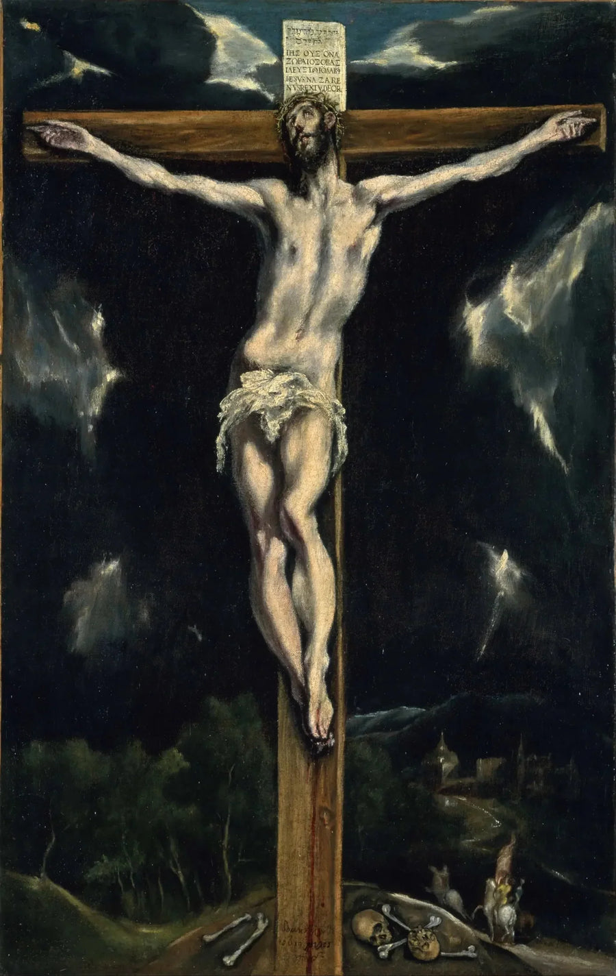 Der Christus am Kreuz. - El Greco