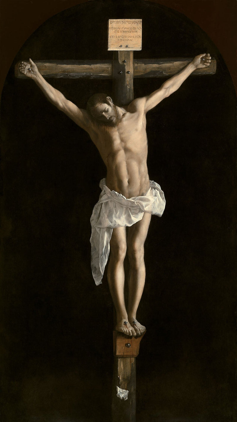 Der Christus am Kreuz - Francisco de Zurbarán