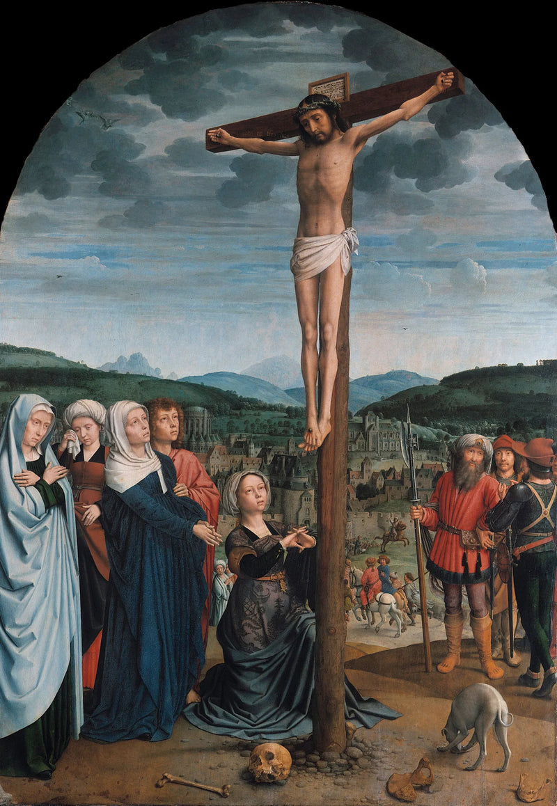 Das Christus am Kreuz - Gérard David