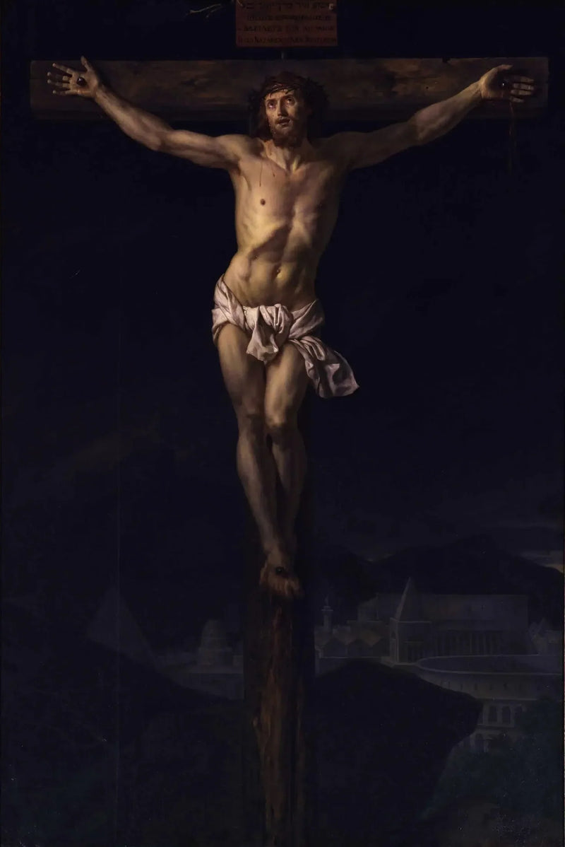 Der gekreuzigte Christus - Jacques-Louis David
