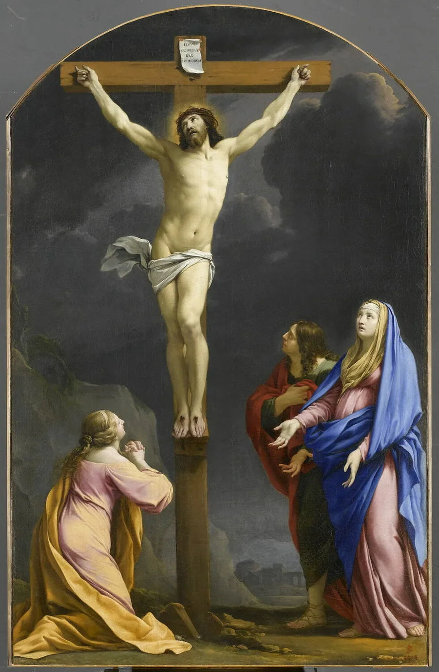 Der Christus am Kreuz - Simon Vouet