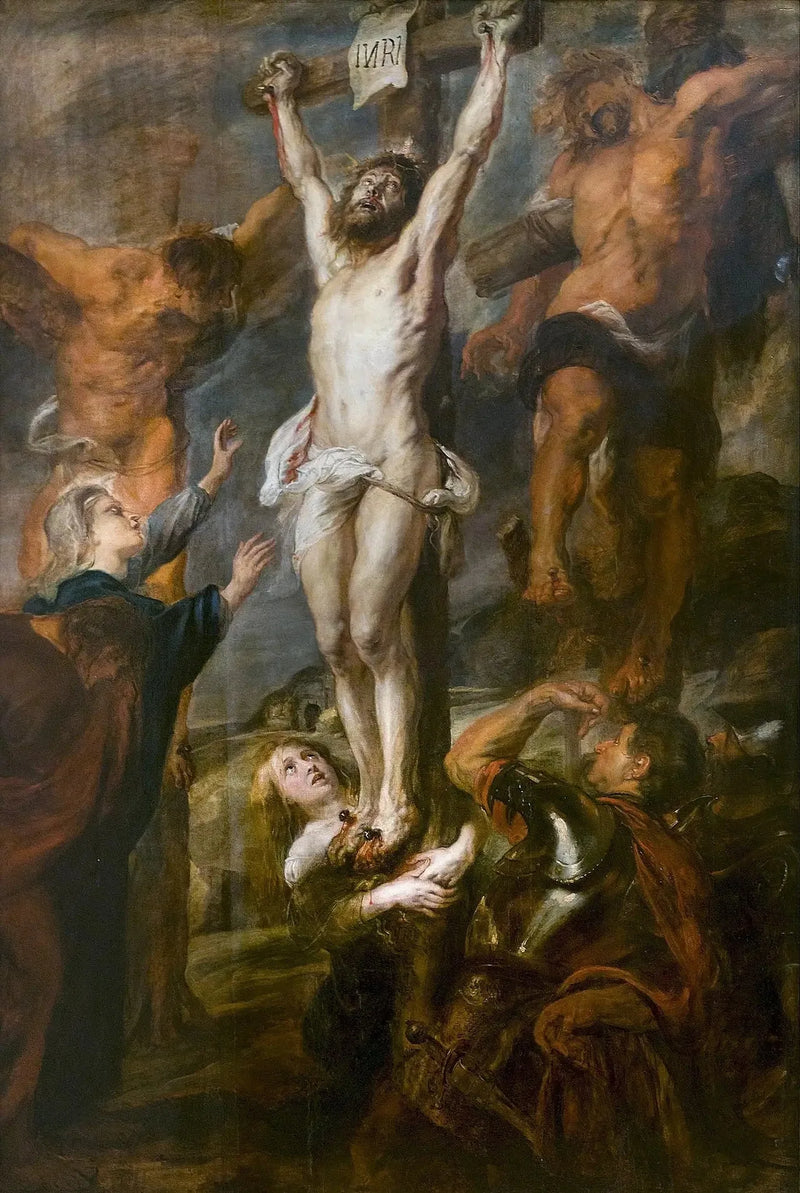 Der Christus zwischen den beiden Übeltätern - Peter Paul Rubens