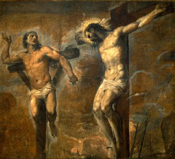 Der Christus und der gute Räuber - Titian