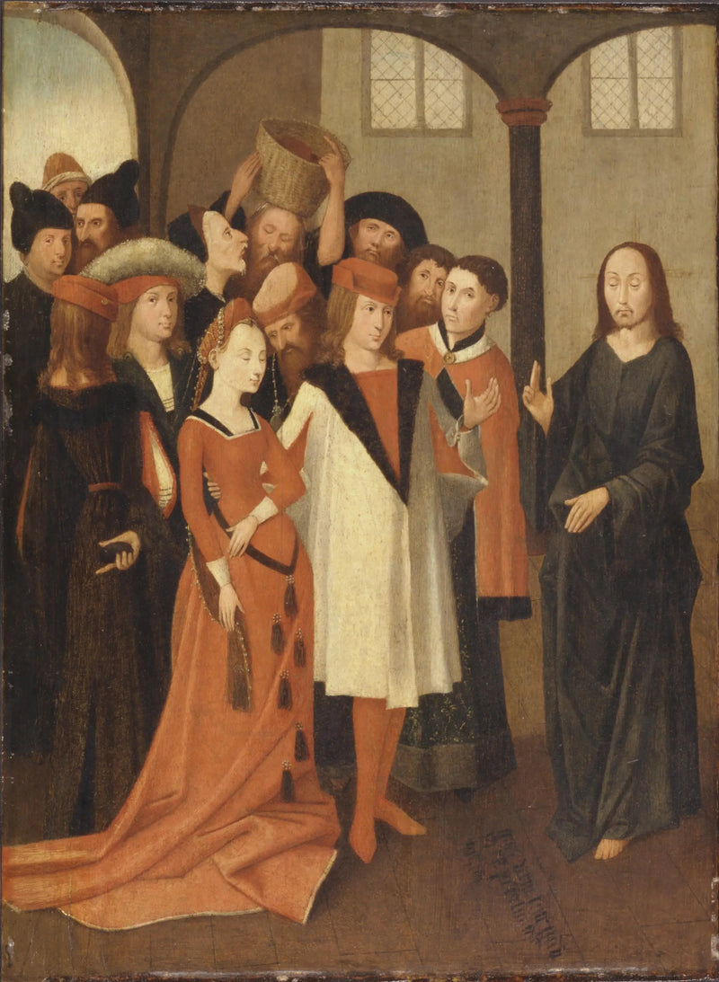 Christus und die Ehebrecherin - Hieronymus Bosch