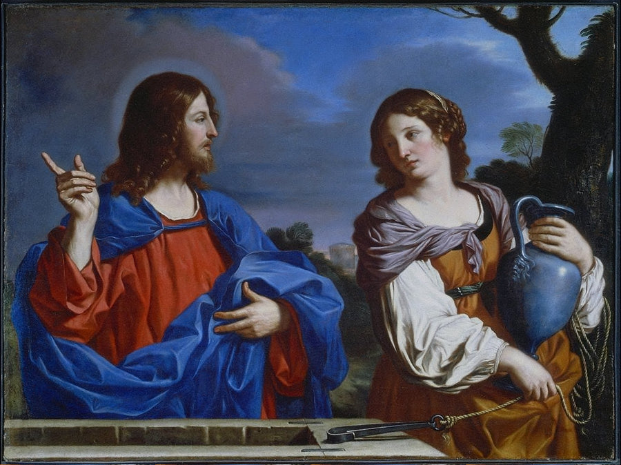 Christus und die Samariterin - Guercino