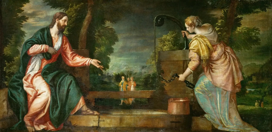 Der Christus und die Samariterin - Paul Véronèse