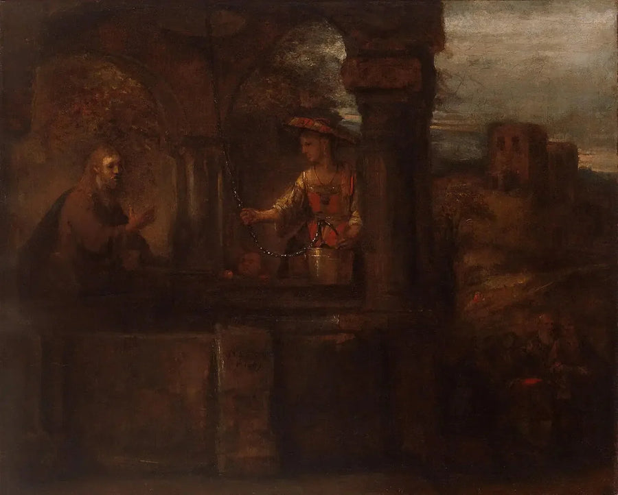 Christus und die Samariterin - Rembrandt