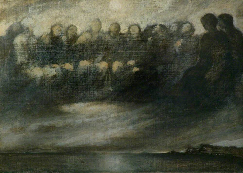 Das Christusbild und die zwölf Apostel - Edward Burne-Jones