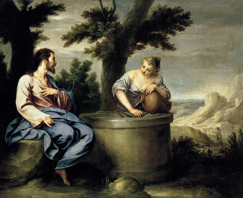 Christus und der Samariter - Alonso Cano