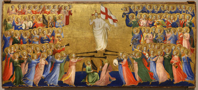 Le Christ glorifié dans la cour du ciel - Fra Angelico - Alpha Reproduction