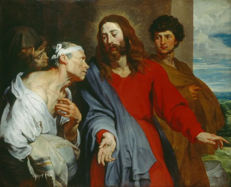 Der Christus heilt den Gelähmten - Antoine van Dyck