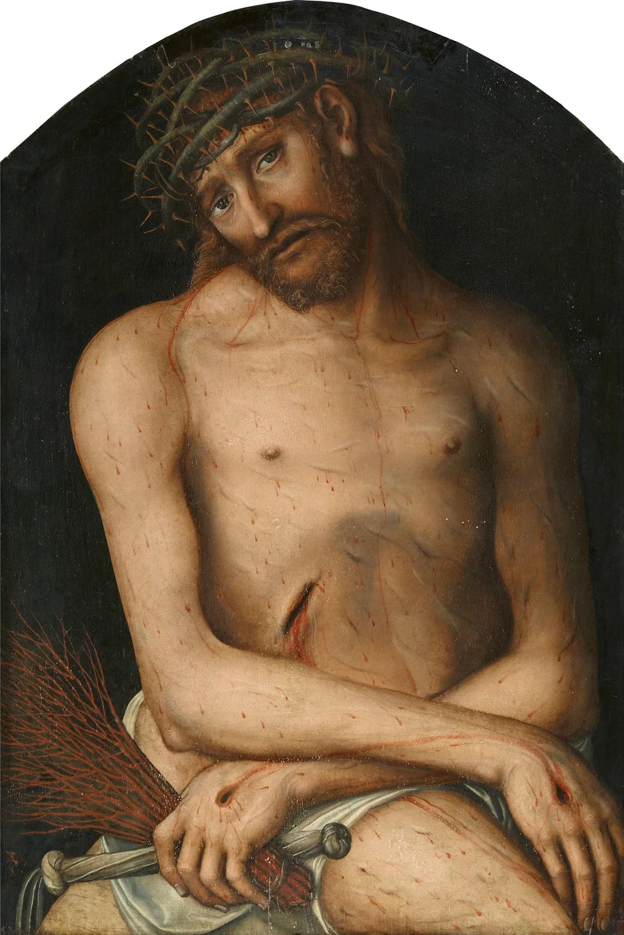 Der Christus, Mann des Leidens - Lucas Cranach der Ältere